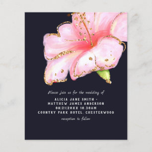 CONVITE DE CASAMENTO de papel FLYER DO ORÇAMENTO