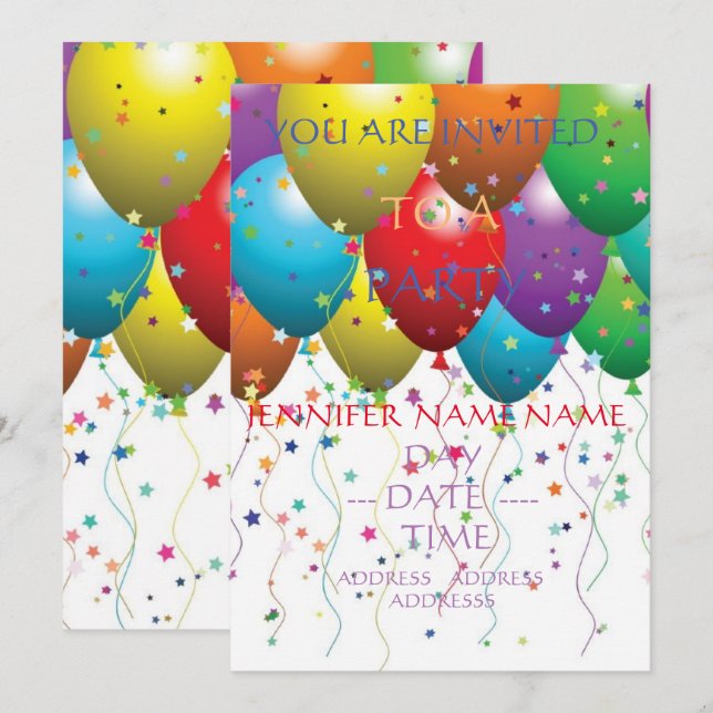 convite de casamento de primavera conjunto (Frente/Verso)