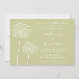Convite de Casamento de Rainha-Anne