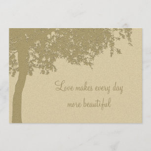 Convite de casamento de Recepção Evening Persona