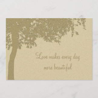 Convite de casamento de Recepção Evening Personali