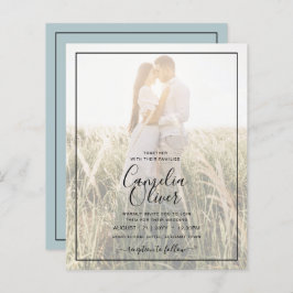 CONVITE DE CASAMENTO de Sage de Vidro do Mar de So