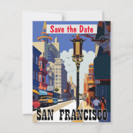 Convite de Casamento de San Francisco Cable Car