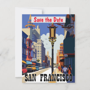 Convite de Casamento de San Francisco Cable Car