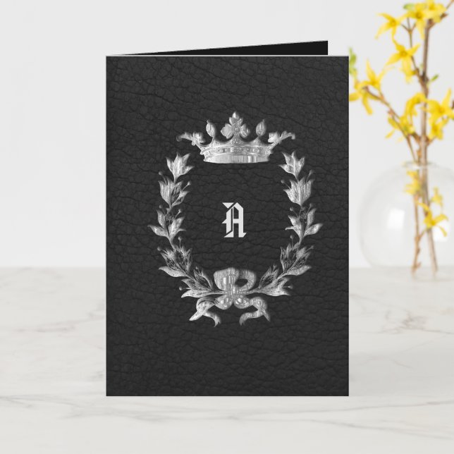 Convite De Casamento De Solo De Monograma Cortado  (Flor Amarela)