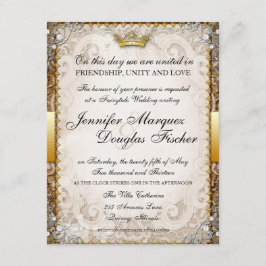 Convite de Casamento de Storytale para Contato de