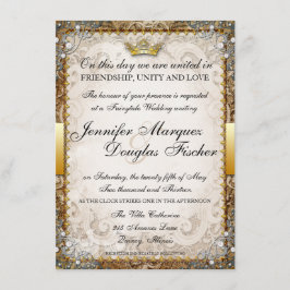 Convite de Casamento de Storytale para Contato de