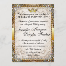 Convite de Casamento de Storytale para Contato de