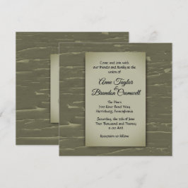 Convite De Casamento De Tema De Caça
