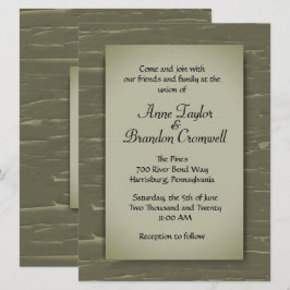 Convite De Casamento De Tema De Caça