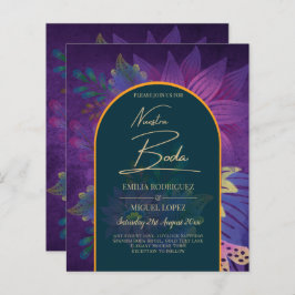 Convite de casamento de TONELADAS JUDAEL Douradas