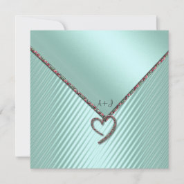 CONVITE DE CASAMENTO DE TRIM FLORAL VERDE ELEGANTE