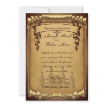 Convite de Casamento de uma Vez