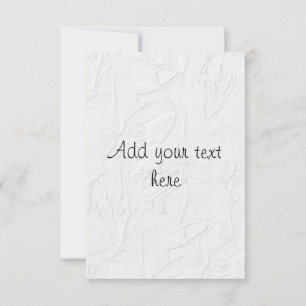 Convite De Casamento De White Floral 3 Embossed