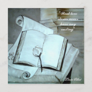 Convite de casamento design clássico