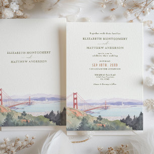 Convite de Casamento Destino Portão de São Francis