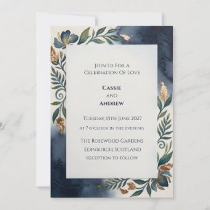 Convite de Casamento Digital para Local Elegante