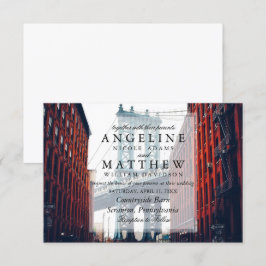 Convite de casamento do Brooklyn no Skyline Nova I