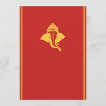 Convite de Casamento do Senhor Ganesha