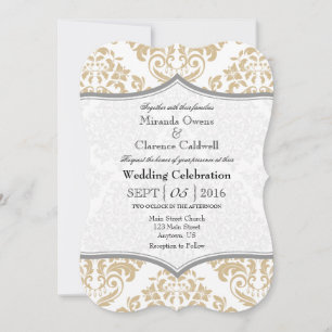 Convite de casamento do suporte do suporte para as
