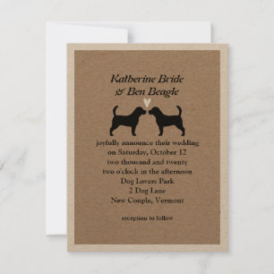 Convite de Casamento dos Beagles