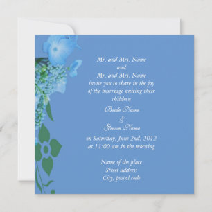 convite de casamento dos pais da noiva e do noivo
