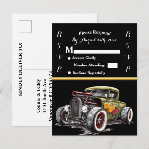 Convite de Casamento e Hot Rod