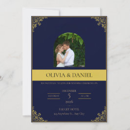 Convite de Casamento Elegante