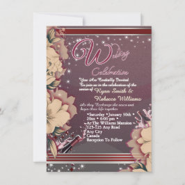 Convite de Casamento Elegante