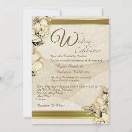 Convite de Casamento Elegante