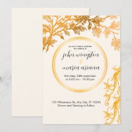 Convite de Casamento Elegante | Amor Atemporal