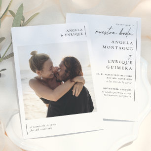 Convite de Casamento Elegante e Moderno