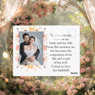 Convite de Casamento Elegante Personalizável Env