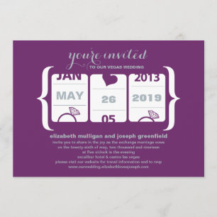 Convite de Casamento em Caça-Níquel