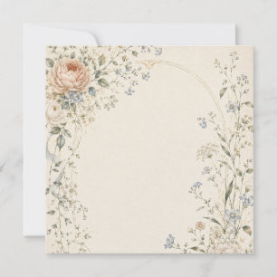 Convite de Casamento em Estilo Francês Elegante
