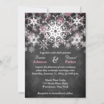 Convite de Casamento em Estilo Quadro Negro com Ne