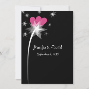 Convite de Casamento em Estrelas
