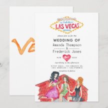 Convite De Casamento Em Las Vegas