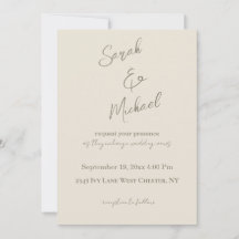 Convite de Casamento em Vila Toscana
