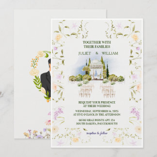 Convite de Casamento Esportivo | Casa de Vidro