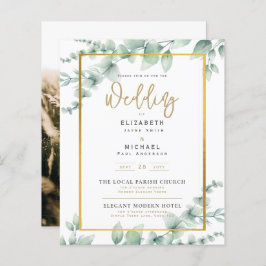 Convite de casamento Eucalyptus Botânico de Orçame
