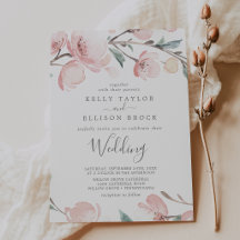 Convite de Casamento Flor de Cerejeira da Primaver