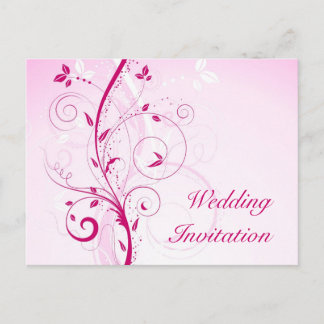 Convite De Casamento Floral