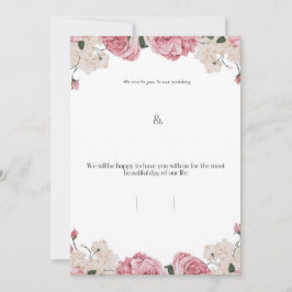 Convite de Casamento Floral