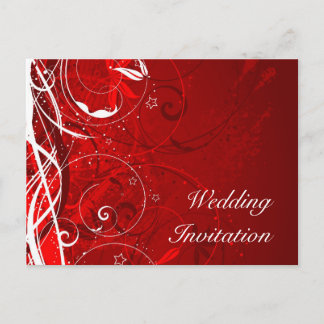 Convite De Casamento Floral