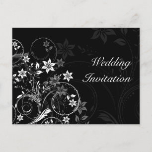 Convite De Casamento Floral