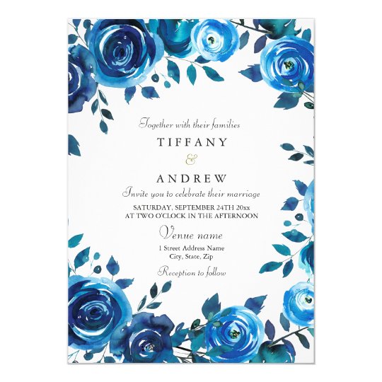 Featured image of post Convite De Casamento Floral Azul Tiffany voc leu decora o casamento azul