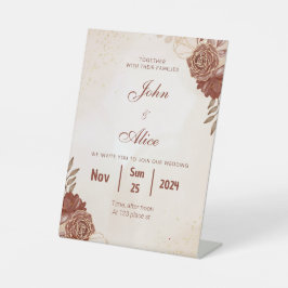 Convite De Casamento Floral Elegante