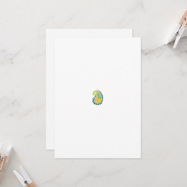 Convite De Casamento Floral Por Aquarela | Te Edit (Frente/Verso In Situ)