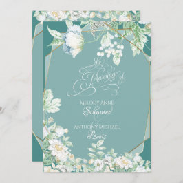 Convite De Casamento | Flores selvagens e Berries